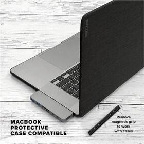 USB Hub HyperDrive DUO 7-in-2 Hub USB-C MacBook Pro šedý

 obrázek produktu 6 z 8