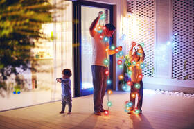 Vánoční osvětlení RETLUX RXL 308, řetěz (šišky), 40 LED, 10 m, multicolor 

 obrázek produktu 6 z 8
