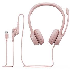 Headset Logitech H390 USB růžový

 obrázek produktu 3 z 6