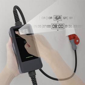 Cestovní nabíjecí stanice dé pro elektromobily 22 kW s 7m kabelem, verze s CZ aplikací černá

 obrázek produktu 2 z 7