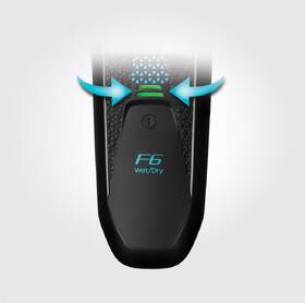 Holicí strojek Remington F6000 F6 Style Series Aqua Foil Shaver černá barva
