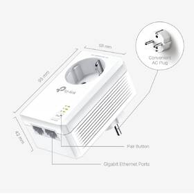 Síťový rozvod LAN po 230V TP-Link TL-PA7027P KIT 
