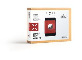 Peněženka FIXED Tiny Wallet pro AirTag z pravé hovězí kůže červená

 obrázek produktu 5 z 5