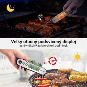 Teploměr do masa ThermoPro TP-610 stříbrný

 obrázek produktu 6 z 6