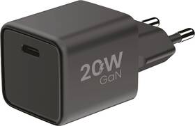 Nabíječka do sítě WG GaN, 1xUSB-C, PD 20W černá

 obrázek produktu 2 z 2