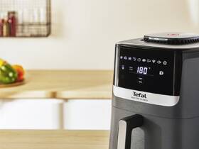 Fritéza horkovzdušná Tefal EY551HE0 Easy Fry Silence XL 5 l šedá barva
