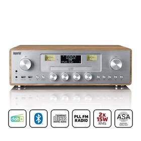 Radiopřijímač DAB+/CD Imperial 280CDWDSI stříbrný/hnědý

 obrázek produktu 8 z 9