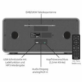 Internetový radiopřijímač s DAB+ TechniSat DIGITRADIO 425 černý/stříbrný

 obrázek produktu 9 z 13