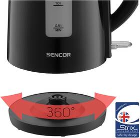 Rychlovarná konvice Sencor SWK 2710BK, 1,7 l černá

 obrázek produktu 3 z 14