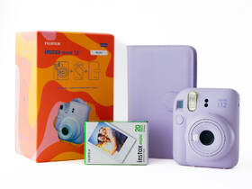 Instantní fotoaparát Fujifilm Instax mini 12 ALBUM BUNDLE fialový

 obrázek produktu 8 z 8