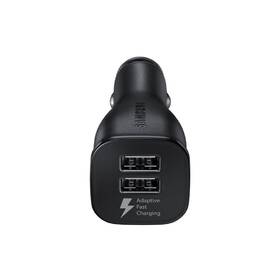 Adaptér do auta Samsung EP-LN920C, 2x USB, 2A, s funkcí rychlonabíjení + USB-C kabel černý

 obrázek produktu 2 z 3