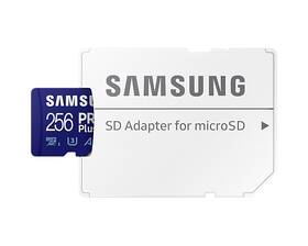 Paměťová karta Samsung 256GB UHS-I U3 (160R/120W) + SD adaptér 

 obrázek produktu 4 z 4