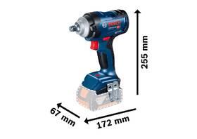 Utahovák rázový Bosch Professional GDS 18V-400 (bez baterie) 

 obrázek produktu 1 z 3