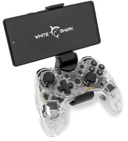 Gamepad White Shark LEGION, pro PC, PS3/PS4, Android, IOS průhledný

 obrázek produktu 3 z 6