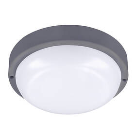 Stropní svítidlo Solight kulaté, 20W, 1500lm, 4000K, IP54 šedé

 obrázek produktu 3 z 8