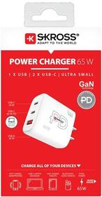 Cestovní adaptér SKROSS USB A+C 65W GaN US, Power Delivery, typ A 

 obrázek produktu 9 z 9