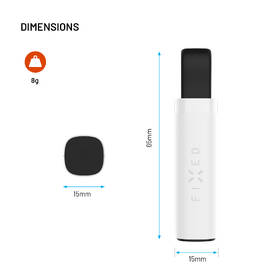 Lokátor FIXED Tag Stick s podporou Find My bílý

 obrázek produktu 8 z 9