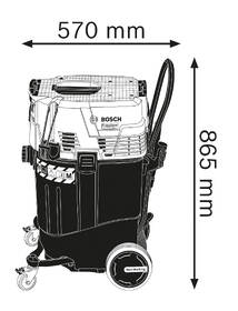 Průmyslový vysavač Bosch Professional GAS 55 M AFC modrý

 obrázek produktu 2 z 8