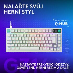Klávesnice Logitech G316 X 75 - US INT'L layout bílá

 obrázek produktu 14 z 16