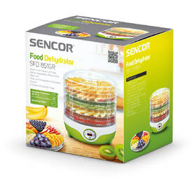 Sušička ovoce Sencor SFD 851GR bílá/zelená

 obrázek produktu 3 z 11