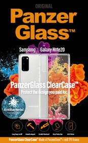 Kryt na mobil PanzerGlass AntiBacterial na Samsung Galaxy Note20 průhledný

 obrázek produktu 1 z 1