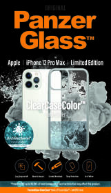 Kryt na mobil PanzerGlass ClearCase Antibacterial na Apple iPhone 12 Pro Max stříbrný

 obrázek produktu 5 z 5