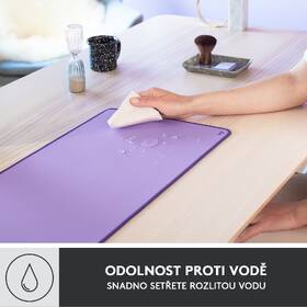 Podložka pod klávesnici a myš Logitech Desk Mat Studio Series. 30 x 70 cm fialová

 obrázek produktu 9 z 11