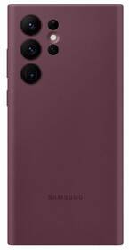 Kryt na mobil Samsung Silicone Cover na Galaxy S22 Ultra červený

 obrázek produktu 1 z 4
