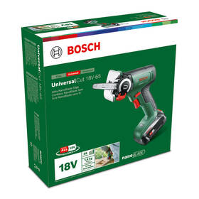 Řetězová pila Bosch 18V-65 (s baterií) 

 obrázek produktu 2 z 7