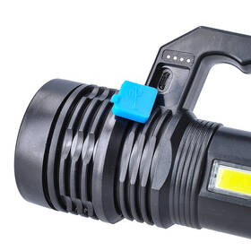 Svítilna Solight WN46, LED nabíjecí, s rukojetí a bočním světlem, 150+100lm, Li-Ion černá

 obrázek produktu 4 z 9