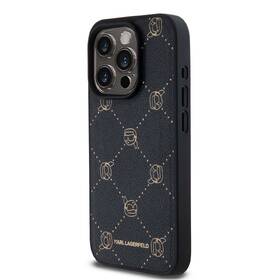 Kryt na mobil Karl Lagerfeld PU Karl Heads Pattern MagSafe na Apple iPhone 15 Pro Max černý

 obrázek produktu 2 z 5