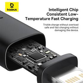 Kabel Baseus Dura USB-C/Lightning, 20W, 2m černý/zlatý

 obrázek produktu 12 z 16