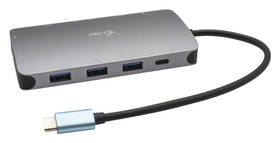 Dokovací stanice i-tec USB-C Metal Nano Dock HDMI/VGA, LAN, PD 100W + Charger 100W (bundle) 

 obrázek produktu 2 z 7