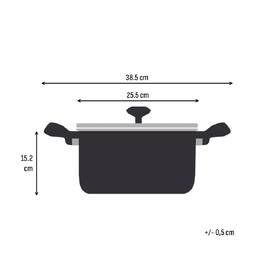 Kastrol s poklicí Tefal E3284644, 24 cm nerez

 obrázek produktu 1 z 10