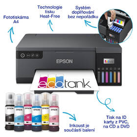 Tiskárna inkoustová Epson EcoTank L8050 černá

 obrázek produktu 2 z 15