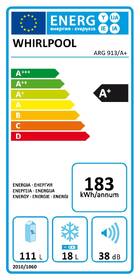 Chladnička Whirlpool ARG 913/A+ bílé

 obrázek produktu 1 z 3