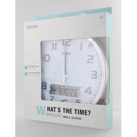 Nástěnné hodiny Hama Extra stříbrné/bílé

 obrázek produktu 4 z 4