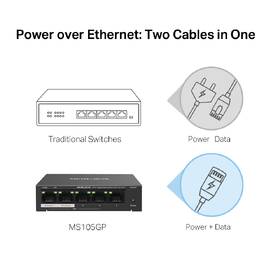 Switch Mercusys MS105GP 

 obrázek produktu 4 z 9