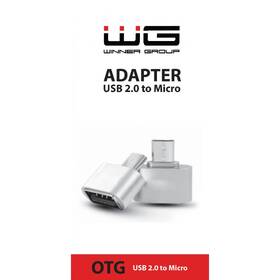 Redukce WG USB 2.0/Micro USB stříbrná

 obrázek produktu 2 z 2
