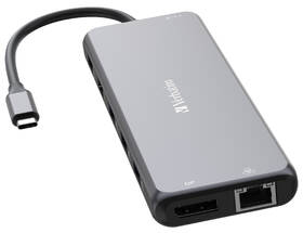 USB Hub Verbatim USB-C Pro Multiport 13 Port stříbrný

 obrázek produktu 1 z 4