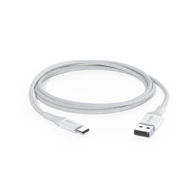 Kabel Epico Braided, USB-C / USB-A, 1.2m bílý

 obrázek produktu 2 z 3