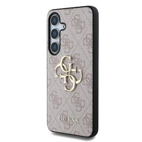 Kryt na mobil Guess PU 4G Metal Logo na Samsung Galaxy S25 růžový

 obrázek produktu 2 z 6