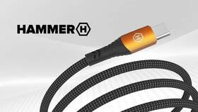 Kabel myPhone Hammer USB-C/USB-C 100W 1m černý

 obrázek produktu 1 z 5