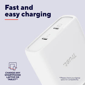 Nabíječka do sítě Trust MAXO 100W 2-Port GaN, USB-C bílý

 obrázek produktu 10 z 14