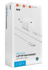 Napájecí adaptér FIXED Mini 65W GaN, USB-C, PD bílý

 obrázek produktu 10 z 10