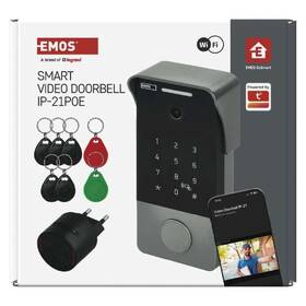 Videozvonek EMOS GOSMART IP-21PoE (keypad) šedý

 obrázek produktu 11 z 16
