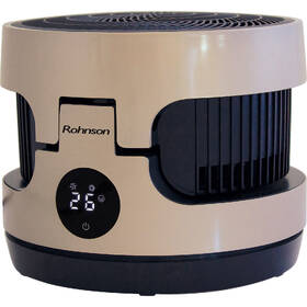 Teplovzdušný ventilátor Rohnson R-8070 černý/zlatý

 obrázek produktu 4 z 5