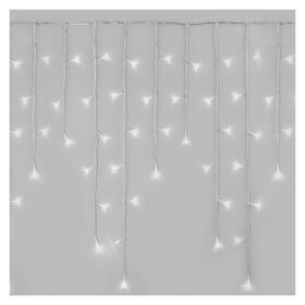 Vánoční osvětlení EMOS 300 LED rampouchy, 5 m, venkovní i vnitřní, studená bílá, ovladač, programy, časovač 

 obrázek produktu 1 z 8