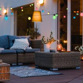 Party osvětlení Nedis SmartLife LED, Wi-Fi, RGB, 10 LED, 9 m, Android / IOS 

 obrázek produktu 7 z 8