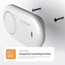 Detektor oxidu uhelnatého FireAngel s integrovaným zdrojem na 10 let provozu 

 obrázek produktu 2 z 3